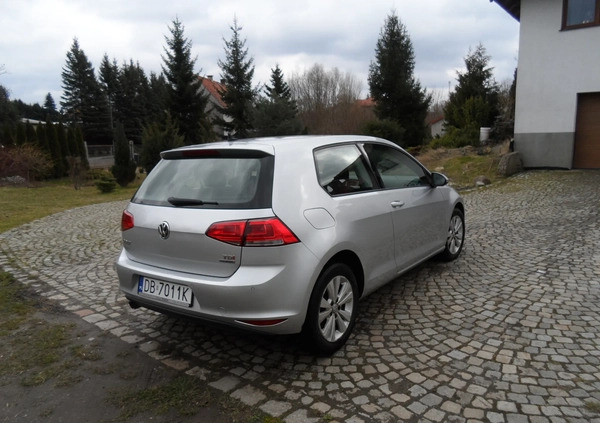 Volkswagen Golf cena 29500 przebieg: 249000, rok produkcji 2013 z Wałbrzych małe 154